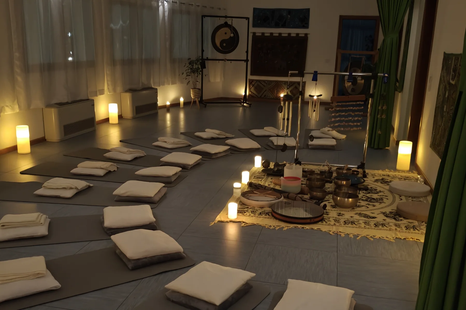 Bagno di suoni e Yoga Nidra